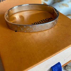 Louis Vuitton , NANOGRAM CUFF bracelet